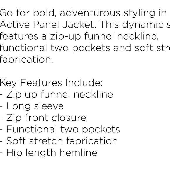 Avenue leisure active panel jacket sz 18 NWT - Picture 4 of 9